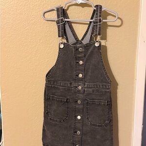 art class Charcoal Kids Overall Dress